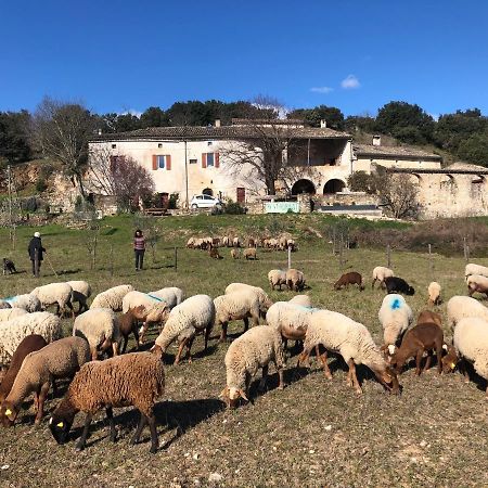 Gites La Ferme Accrochee A La Colline Lagorce  Buitenkant foto