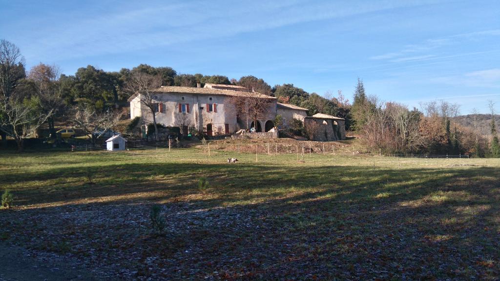Gites La Ferme Accrochee A La Colline Lagorce  Buitenkant foto